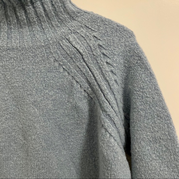 Sky blue long sweater - Picture 4 of 4